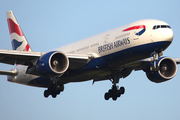 British Airways Boeing 777-236 (G-ZZZC) at  London - Heathrow, United Kingdom