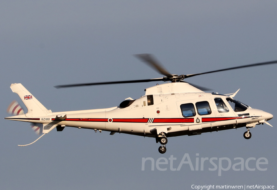 Royal Air Force AgustaWestland AW109SP Grand New (GZ100) | Photo 284352