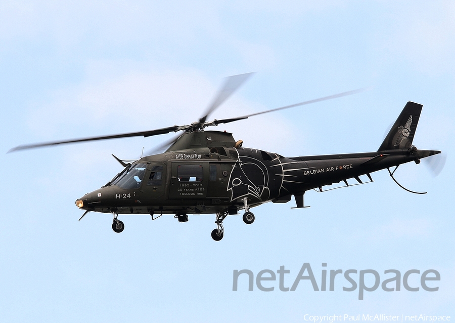 Belgian Air Force Agusta A109BA (H24) | Photo 145406