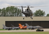 Belgian Air Force Agusta A109BA (H24) at  RAF Fairford, United Kingdom