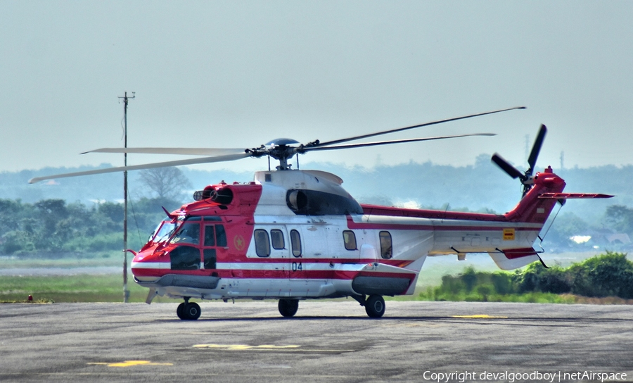 Indonesian Air Force (TNI-AU) Eurocopter AS332L2 Super Puma Mk2 (H-3204) | Photo 389923