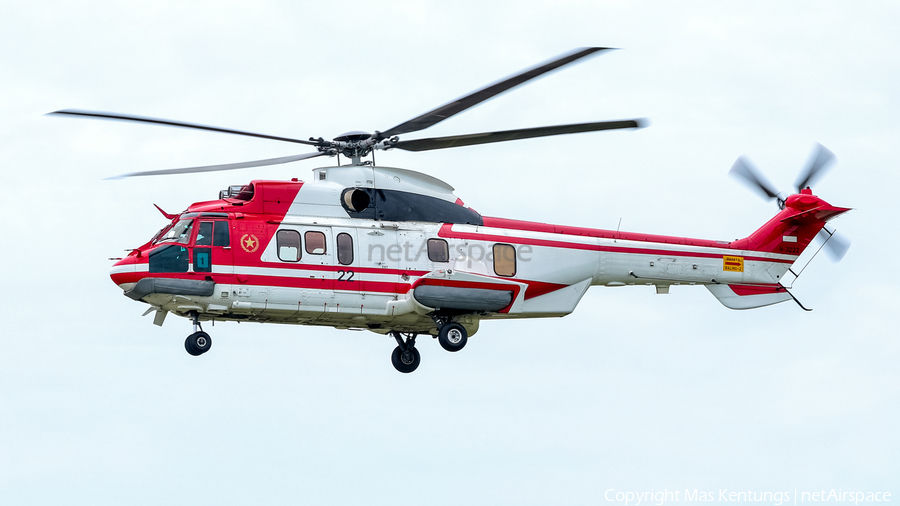 Indonesian Air Force (TNI-AU) Eurocopter AS332L2 Super Puma Mk2 (H-3222) | Photo 533872