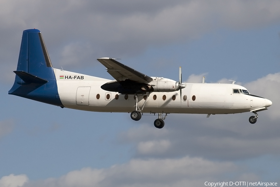 Farnair Europe Fokker F27-500F Friendship (HA-FAB) | Photo 162242