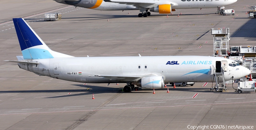 ASL Airlines Hungary Boeing 737-429(SF) (HA-FAY) | Photo 439686