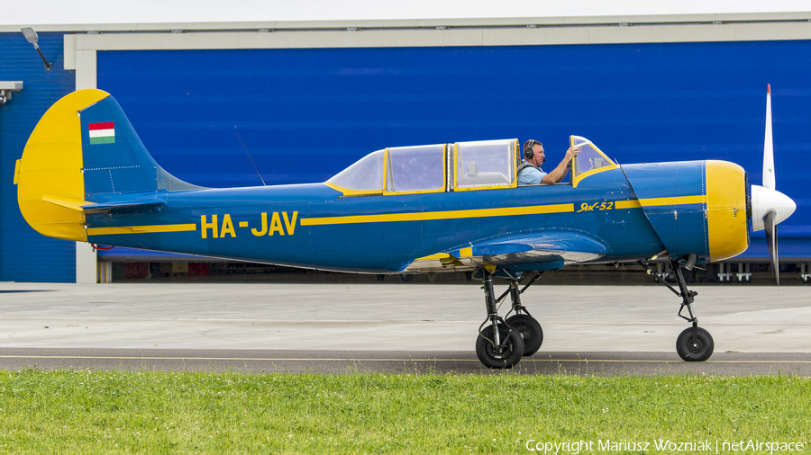 (Private) Yakovlev Yak-52 (HA-JAV) | Photo 645102