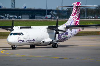 Ohana by Hawaiian ATR 72-201(F) (HA-KAY) at  Leipzig/Halle - Schkeuditz, Germany