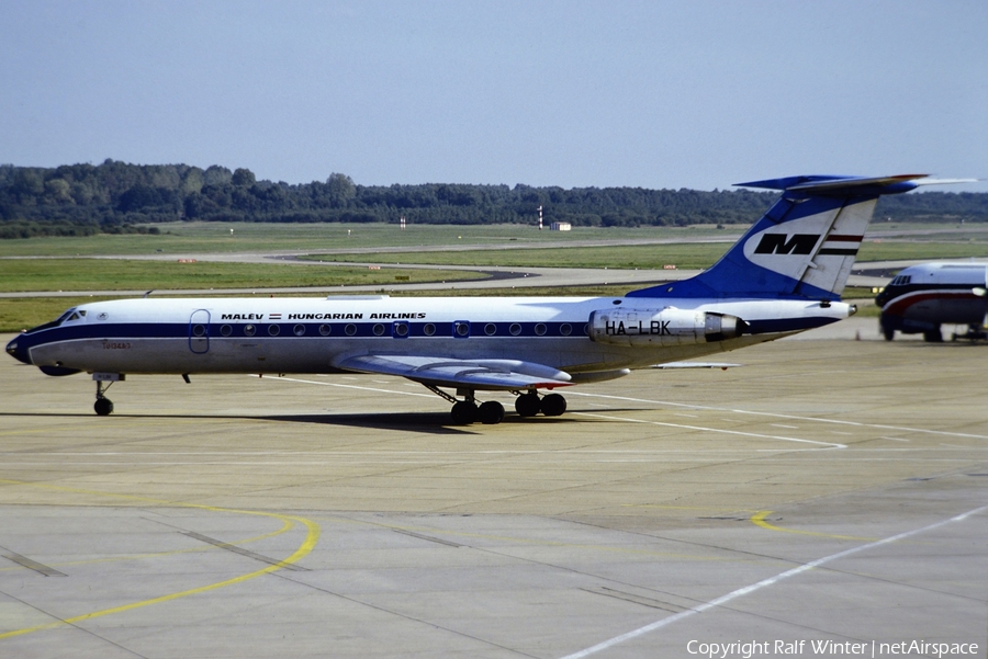 Malev Hungarian Airlines Tupolev Tu-134A-3 (HA-LBK) | Photo 317271