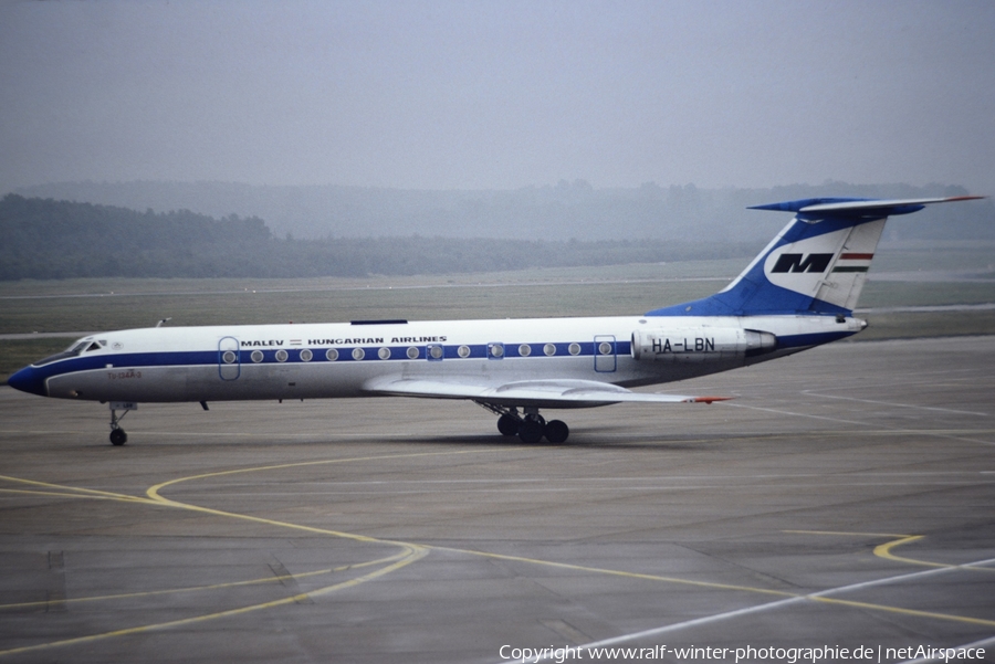 Malev Hungarian Airlines Tupolev Tu-134A-3 (HA-LBN) | Photo 344595