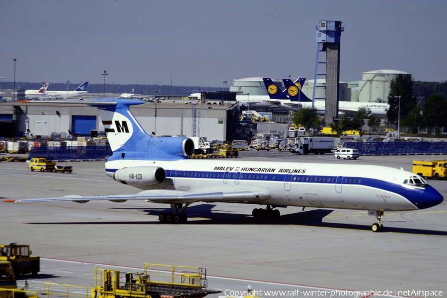 Malev Hungarian Airlines Tupolev Tu-154B-2 (HA-LCO) | Photo 460586