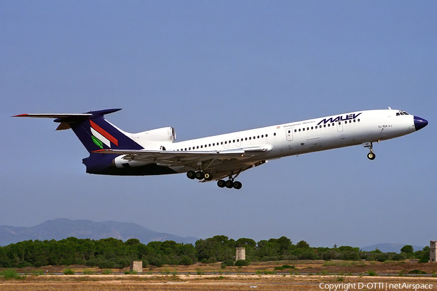 Malev Hungarian Airlines Tupolev Tu-154B-2 (HA-LCP) | Photo 150787