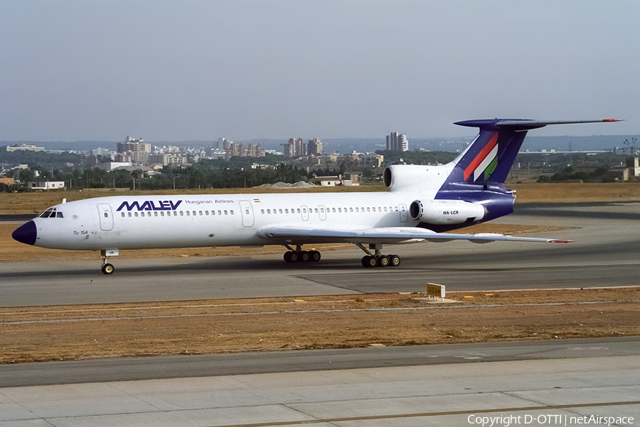Malev Hungarian Airlines Tupolev Tu-154B-2 (HA-LCR) | Photo 429777