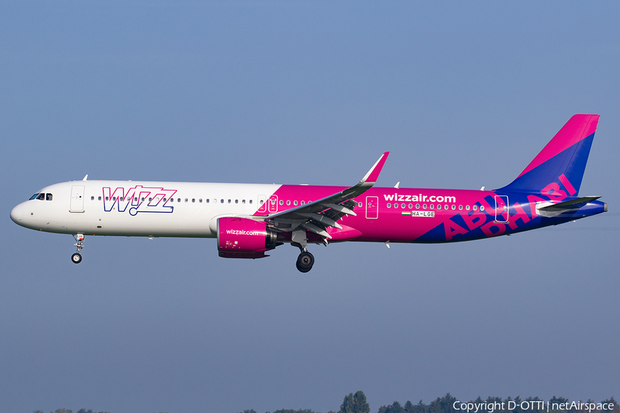 Wizz Air Airbus A321-271NX (HA-LGE) | Photo 588308