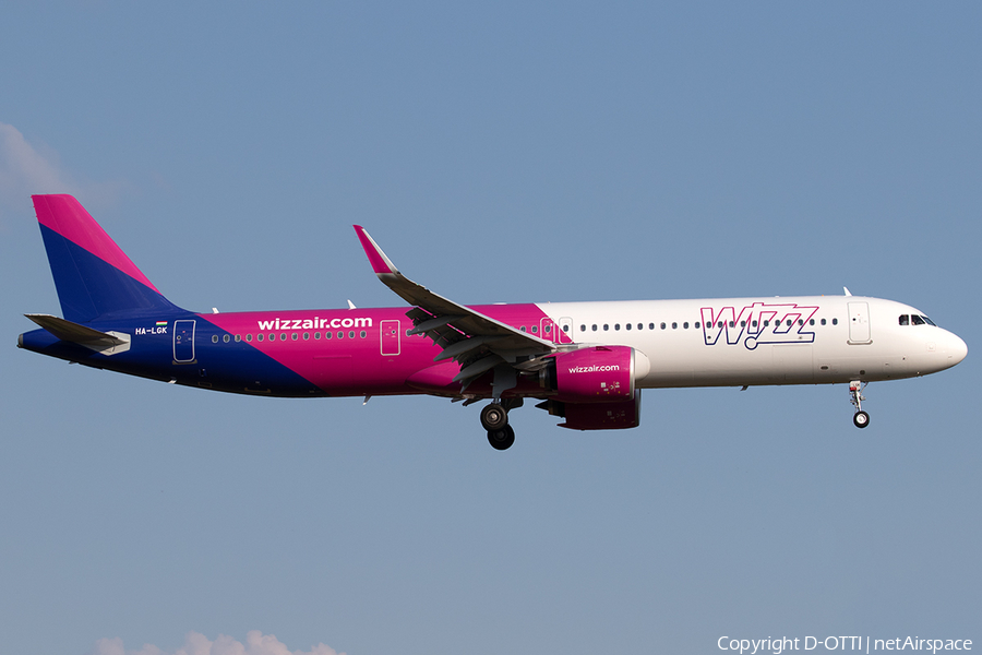 Wizz Air Airbus A321-271NX (HA-LGK) | Photo 515455