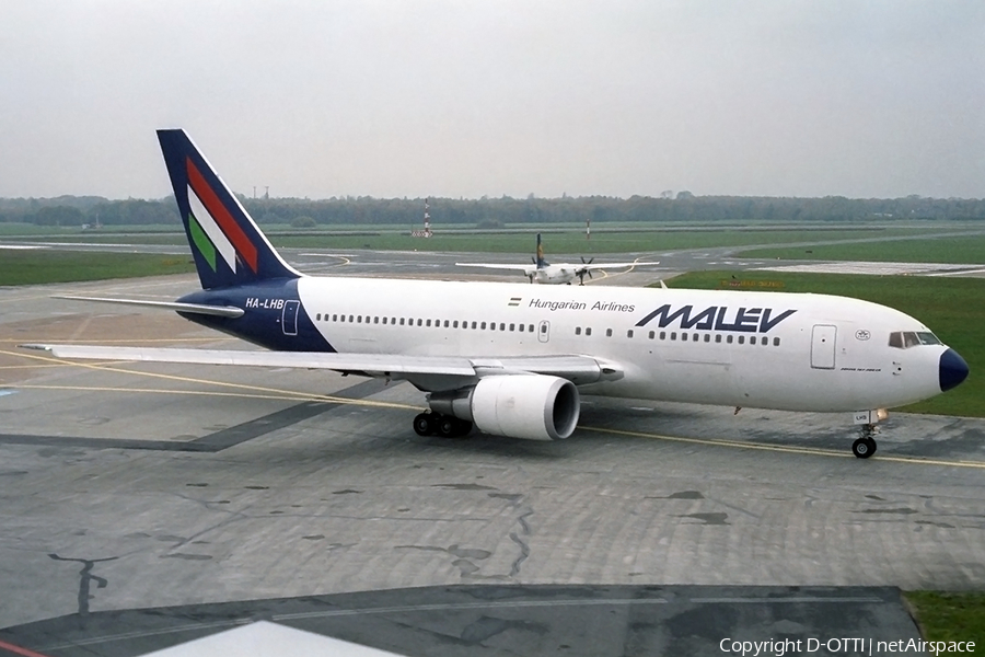 Malev Hungarian Airlines Boeing 767-27G(ER) (HA-LHB) | Photo 252391
