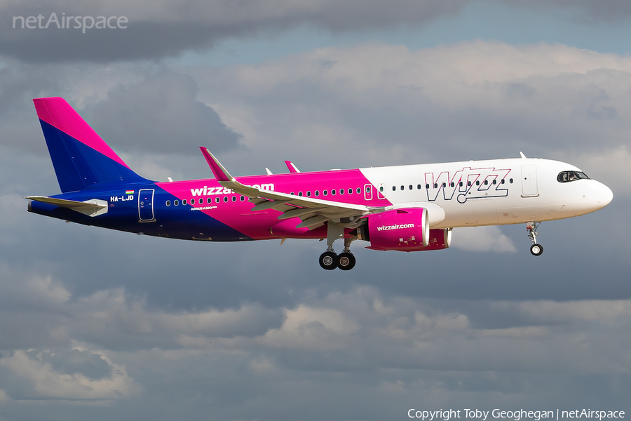Wizz Air Airbus A320-271N (HA-LJD) | Photo 408560