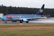 Travel Service Hungary Boeing 737-86Q (HA-LKE) at  Gdansk - Lech Walesa, Poland