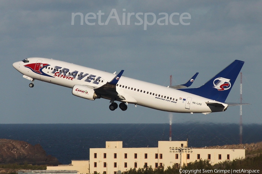 Travel Service Hungary Boeing 737-8CX (HA-LKG) | Photo 105433