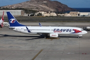 Travel Service Hungary Boeing 737-8CX (HA-LKG) at  Gran Canaria, Spain