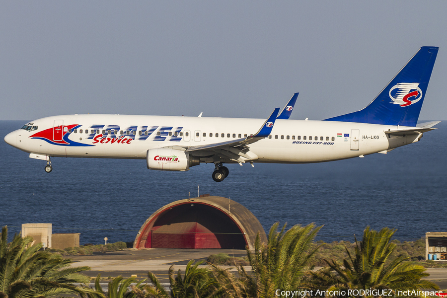 Travel Service Hungary Boeing 737-8CX (HA-LKG) | Photo 123257