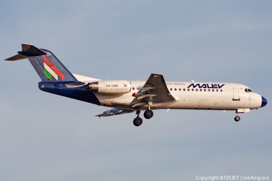 Malev Hungarian Airlines Fokker 70 (HA-LMB) | Photo 665737