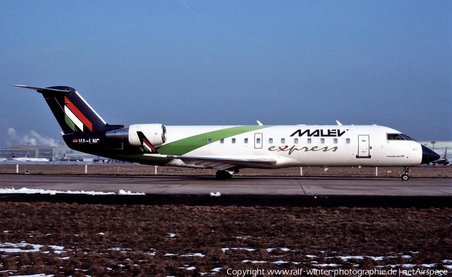Malev Hungarian Airlines Bombardier CRJ-200ER (HA-LND) | Photo 447081