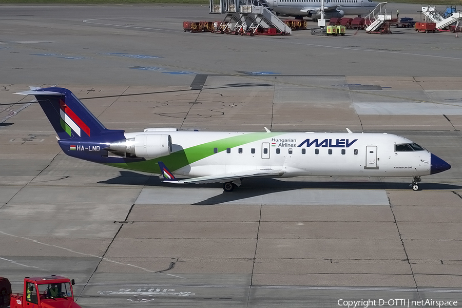 Malev Hungarian Airlines Bombardier CRJ-200ER (HA-LND) | Photo 163762