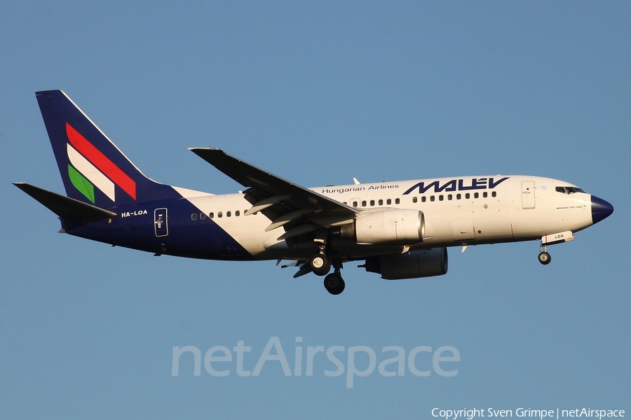 Malev Hungarian Airlines Boeing 737-7Q8 (HA-LOA) | Photo 16974