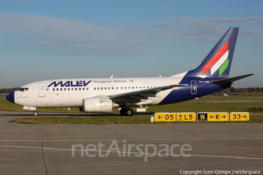 Malev Hungarian Airlines Boeing 737-7Q8 (HA-LOB) | Photo 36738