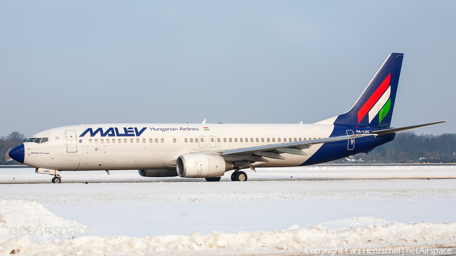 Malev Hungarian Airlines Boeing 737-8Q8 (HA-LOC) | Photo 284510