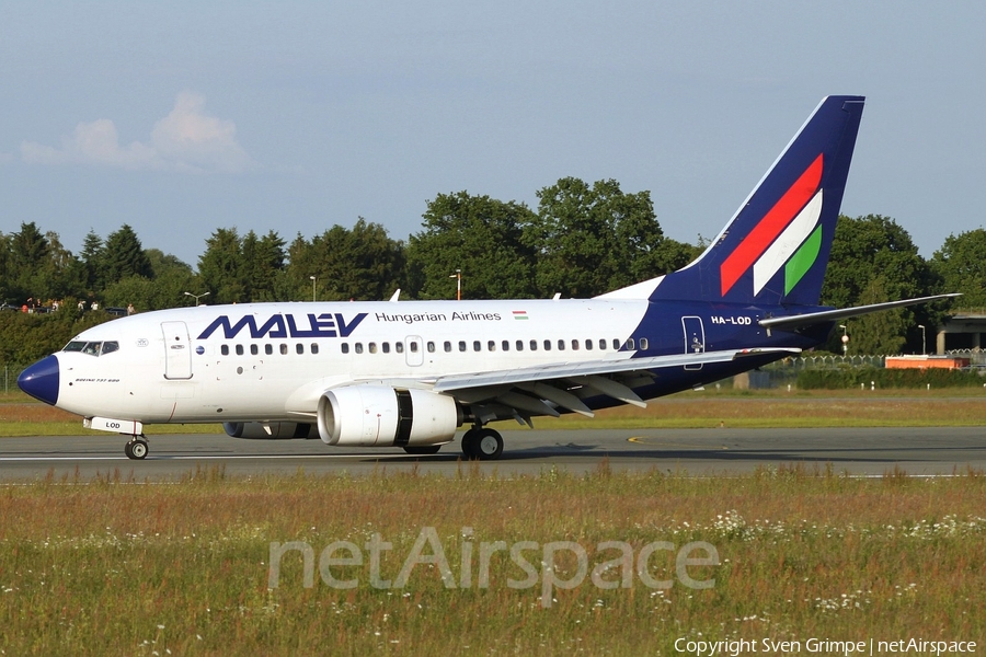 Malev Hungarian Airlines Boeing 737-6Q8 (HA-LOD) | Photo 37140
