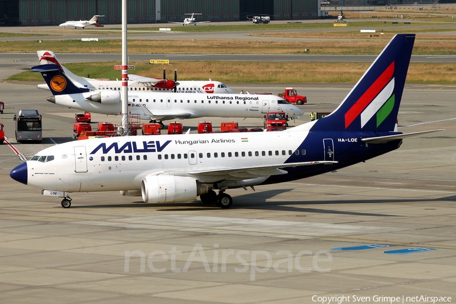 Malev Hungarian Airlines Boeing 737-6Q8 (HA-LOE) | Photo 37642