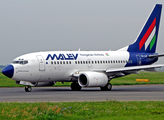 Malev Hungarian Airlines Boeing 737-6Q8 (HA-LOF) at  Warsaw - Frederic Chopin International, Poland