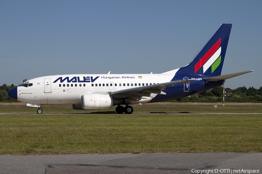Malev Hungarian Airlines Boeing 737-6Q8 (HA-LOG) | Photo 160098