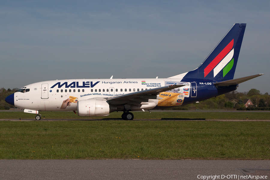 Malev Hungarian Airlines Boeing 737-6Q8 (HA-LOG) | Photo 197879