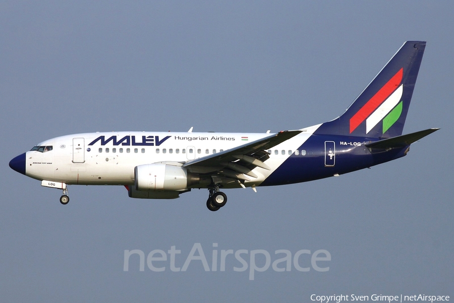 Malev Hungarian Airlines Boeing 737-6Q8 (HA-LOG) | Photo 36848