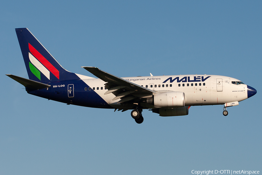 Malev Hungarian Airlines Boeing 737-6Q8 (HA-LOG) | Photo 389259