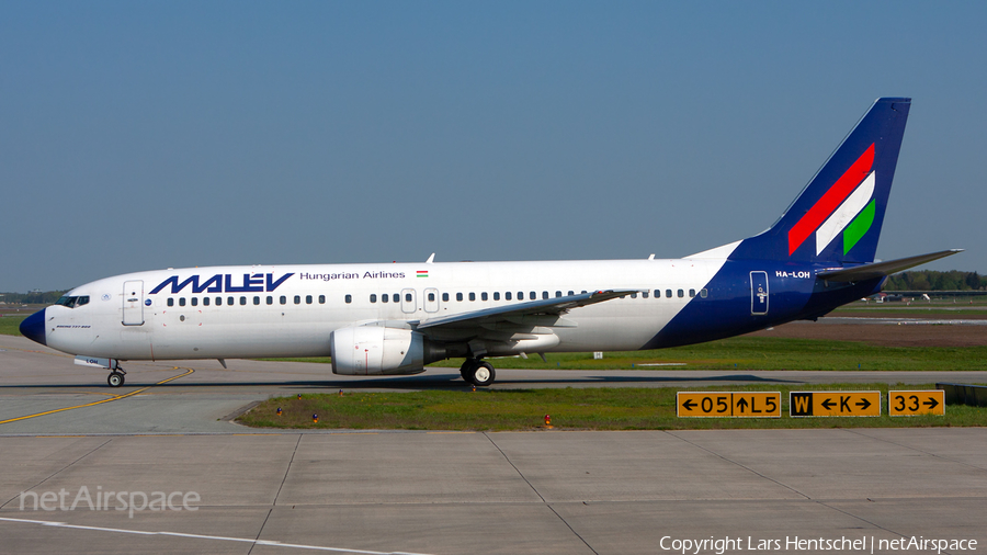 Malev Hungarian Airlines Boeing 737-8Q8 (HA-LOH) | Photo 422692