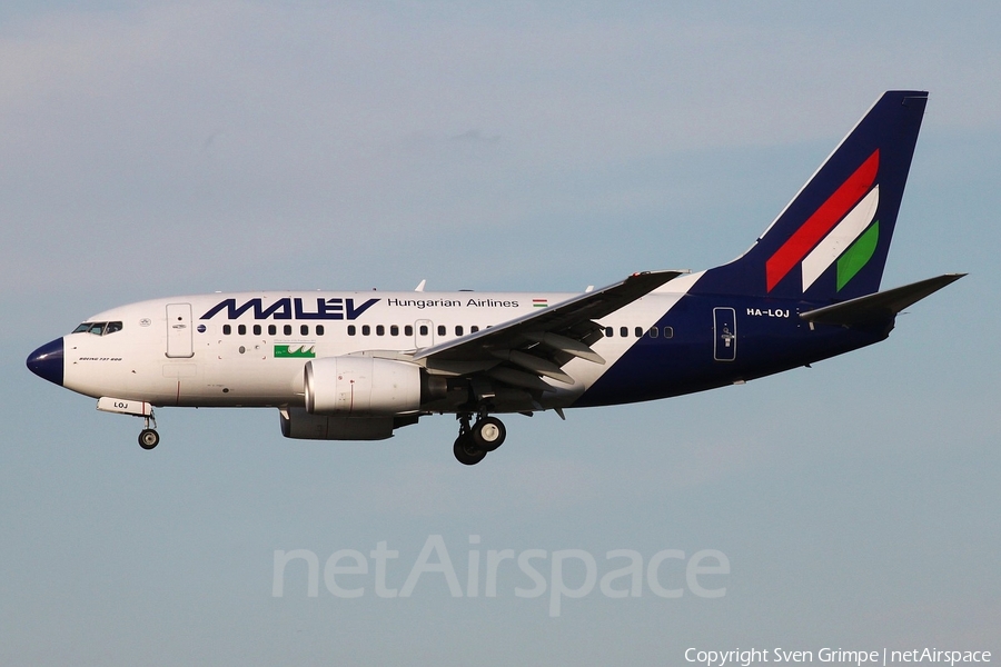 Malev Hungarian Airlines Boeing 737-6Q8 (HA-LOJ) | Photo 36384