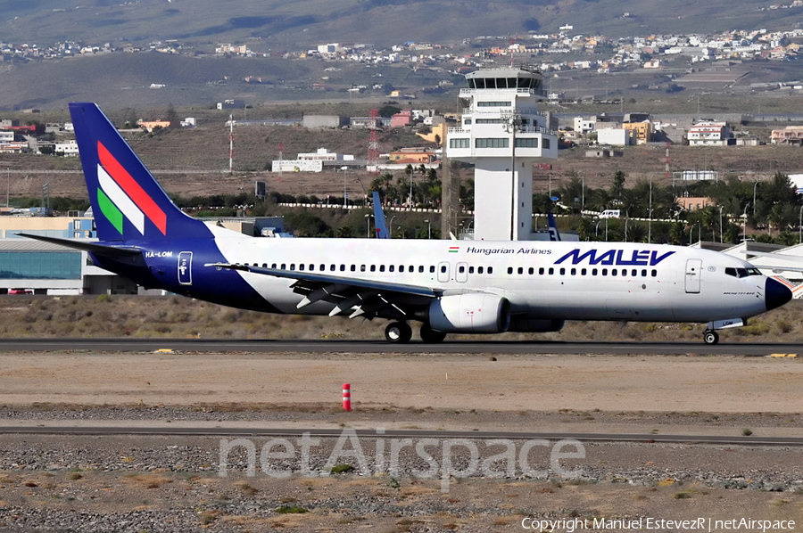 Malev Hungarian Airlines Boeing 737-8Q8 (HA-LOM) | Photo 412554