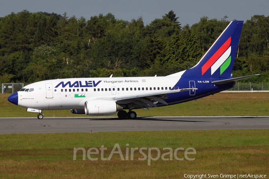 Malev Hungarian Airlines Boeing 737-6Q8 (HA-LON) | Photo 23146