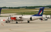 Malev Hungarian Airlines Bombardier DHC-8-402Q (HA-LQD) at  Budapest - Ferihegy International, Hungary