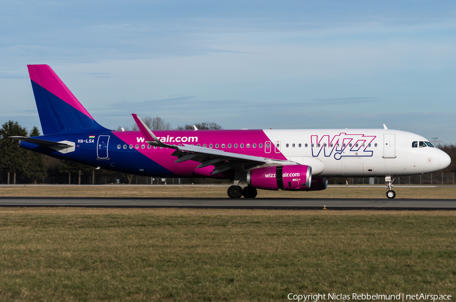 Wizz Air Airbus A320-232 (HA-LSA) | Photo 296264