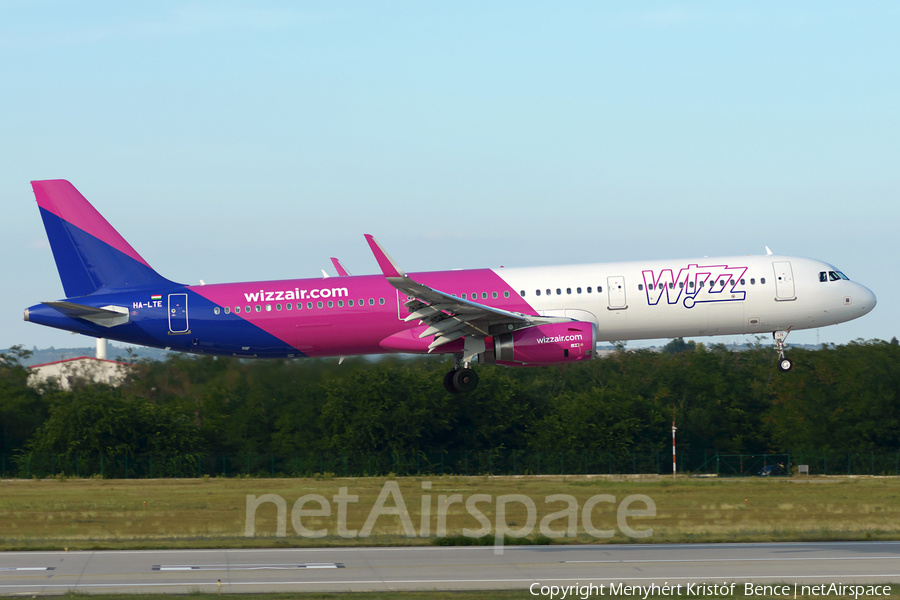 Wizz Air Airbus A321-231 (HA-LTE) | Photo 404832
