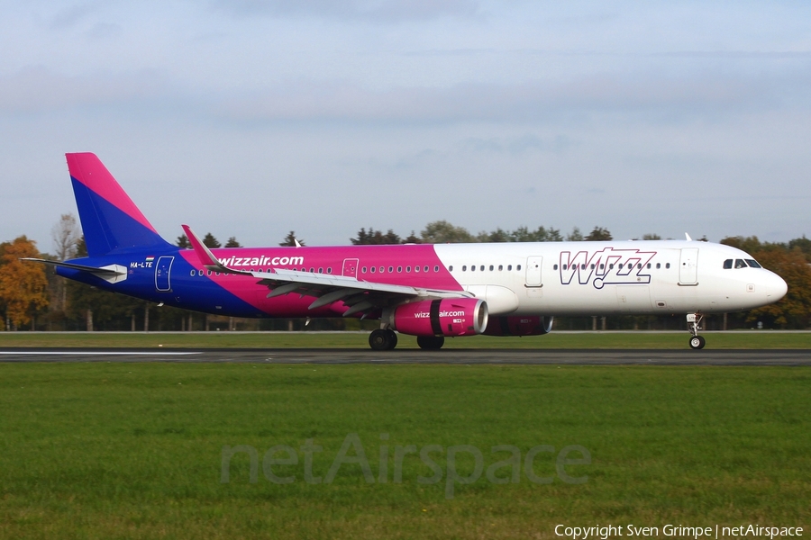 Wizz Air Airbus A321-231 (HA-LTE) | Photo 537098