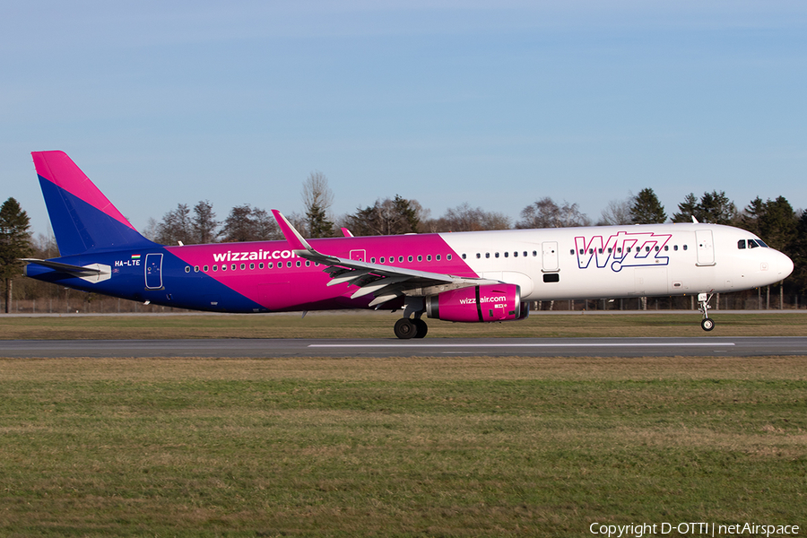 Wizz Air Airbus A321-231 (HA-LTE) | Photo 608277