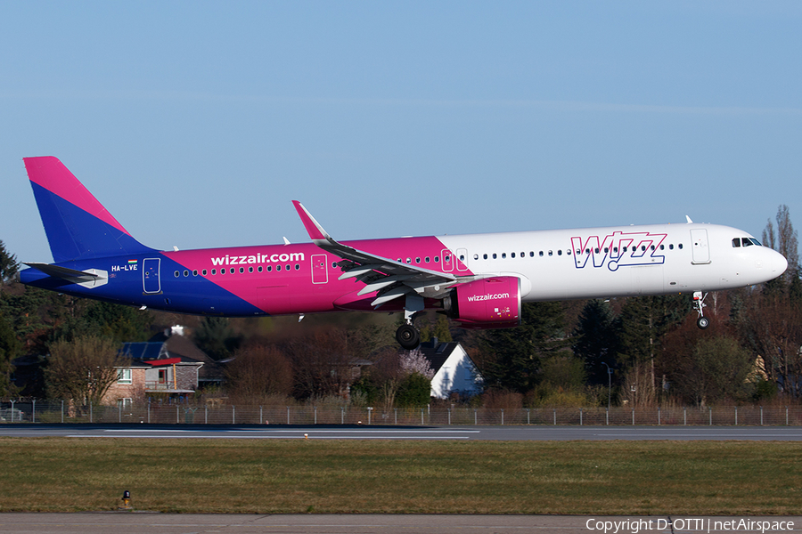 Wizz Air Airbus A321-271NX (HA-LVE) | Photo 440423