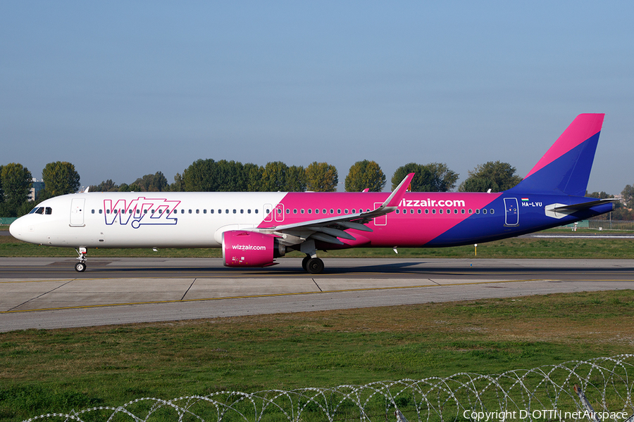 Wizz Air Airbus A321-271NX (HA-LVU) | Photo 480425