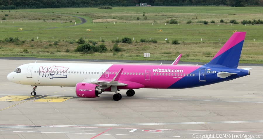 Wizz Air Airbus A321-271NX (HA-LVW) | Photo 593773