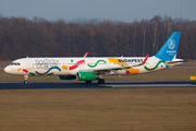 Wizz Air Airbus A321-231 (HA-LXJ) at  Eindhoven, Netherlands