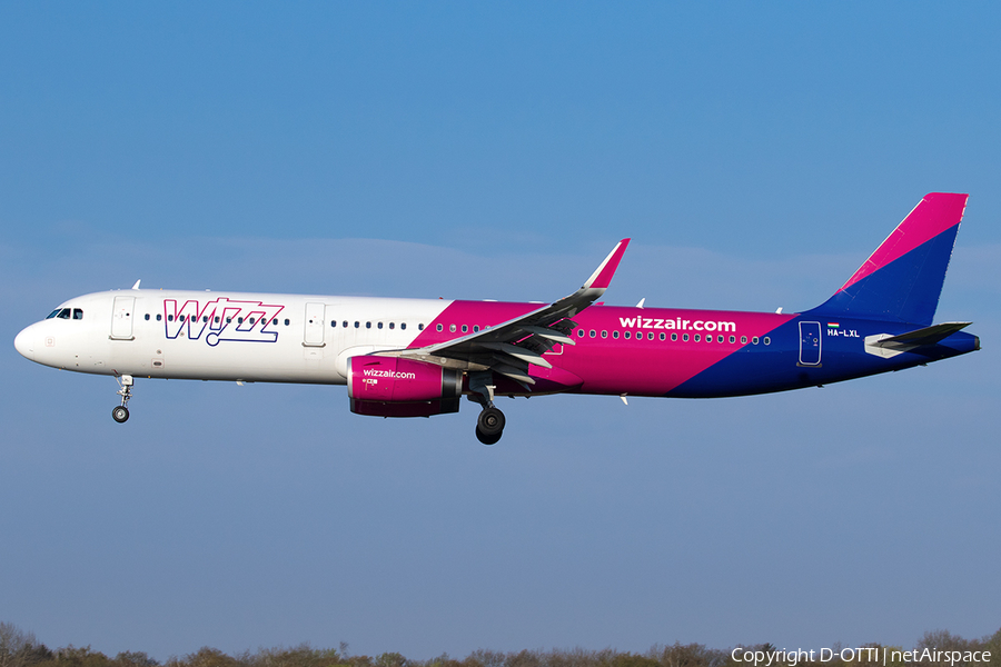 Wizz Air Airbus A321-231 (HA-LXL) | Photo 565242